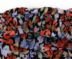 Name It black nederdel blomster